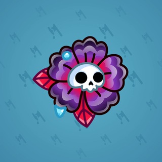 Skull Flower #11991