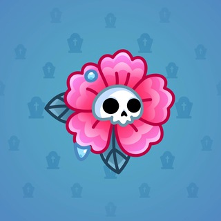 Skull Flower #3166