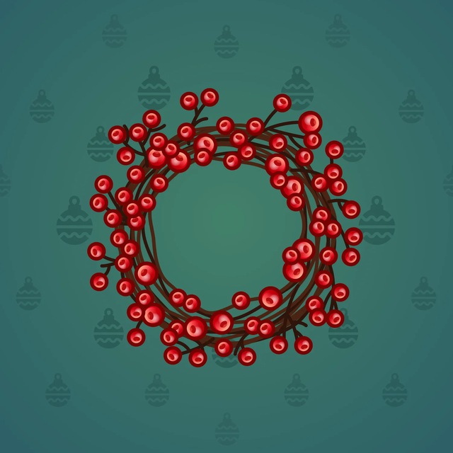 NFT-подарок Winter Wreath Rowan Berry