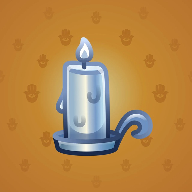 NFT-подарок Eternal Candle Frosted Glass