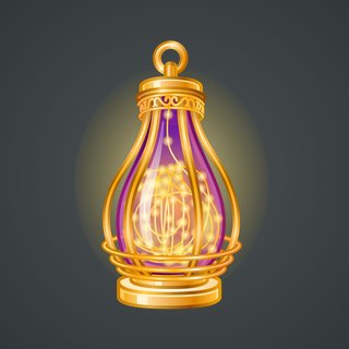 Mirage Lamp #12393