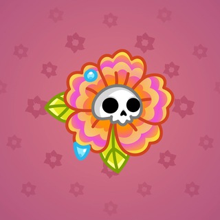 Skull Flower #18841