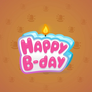 B-Day Candle #18291