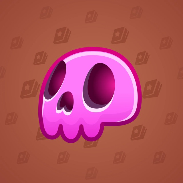 NFT-подарок Electric Skull Rose Quartz