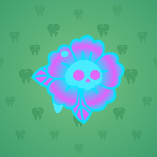 Skull Flower #17137