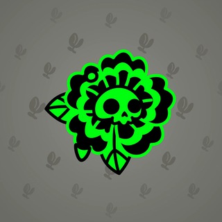 Skull Flower #2860