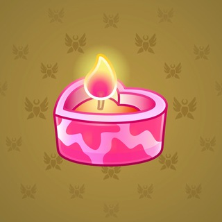 Love Candle #3684