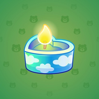 Love Candle #4596