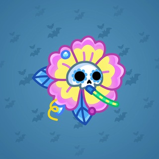 Skull Flower #6447