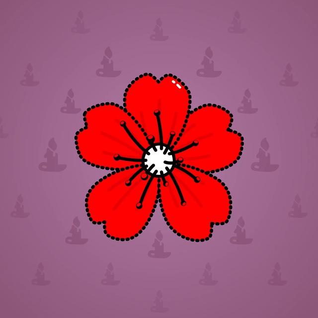 NFT-подарок Sakura Flower Dahlia