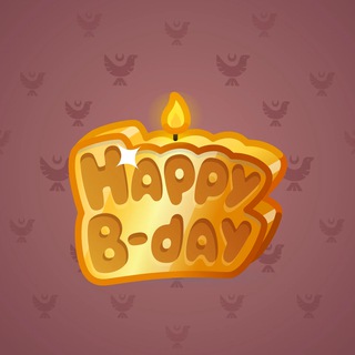 B-Day Candle #251587