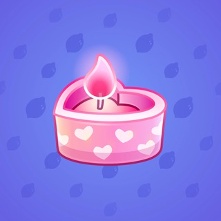 Love Candle #3315