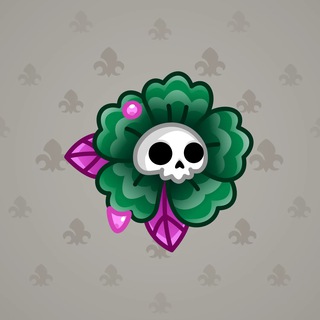 Skull Flower #5090
