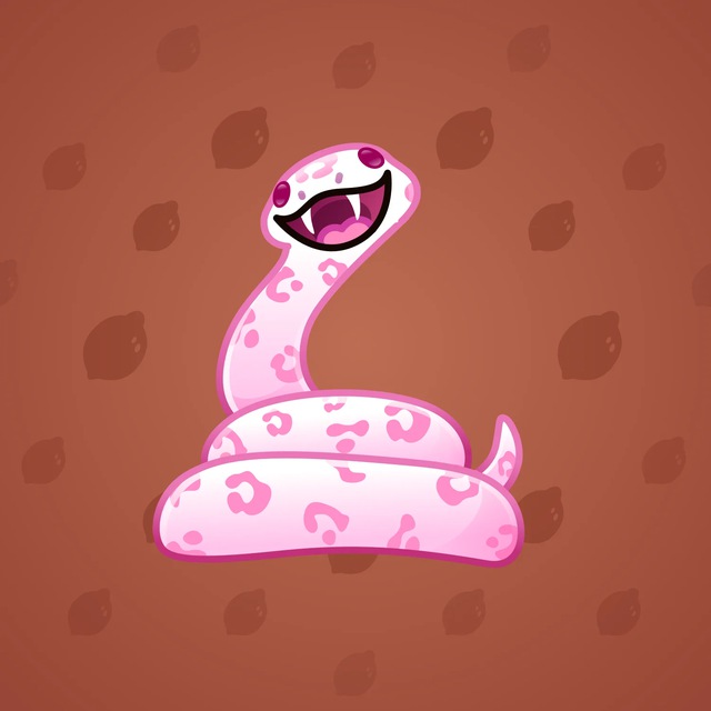 NFT-подарок Pet Snake Pink Leo