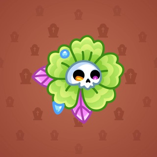 Skull Flower #12821