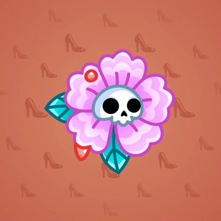 Skull Flower #5452