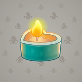 Love Candle #5355