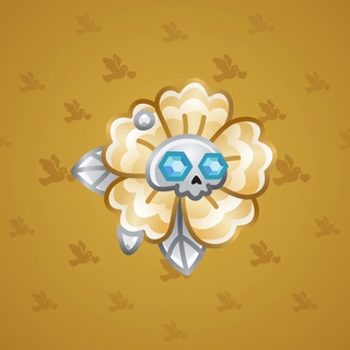 Skull Flower #10530