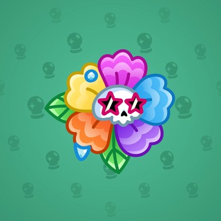 Skull Flower #9143