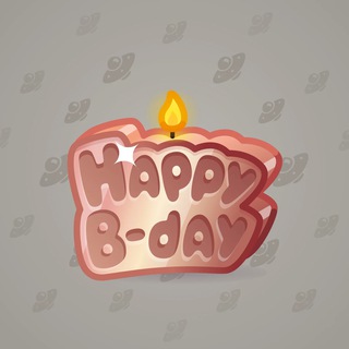B-Day Candle #237412