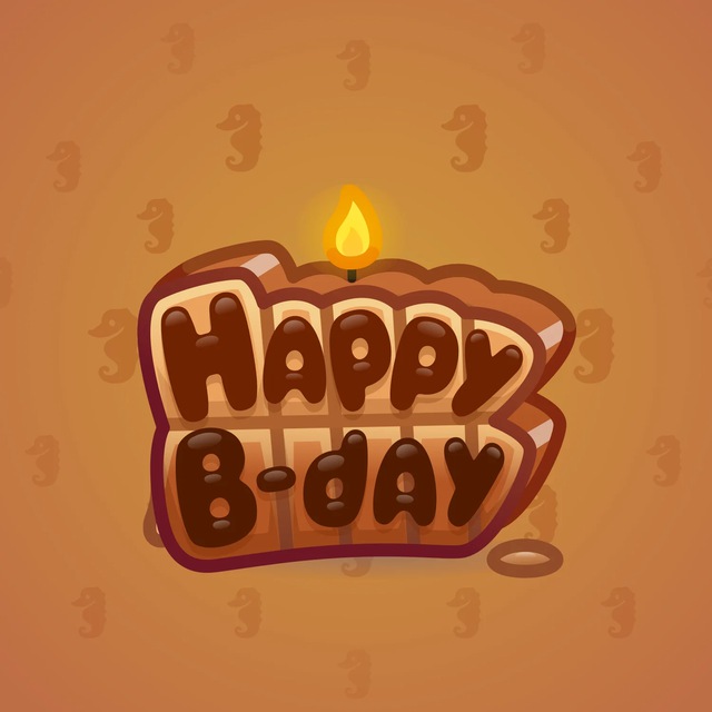 NFT-подарок B-Day Candle Choco Wax