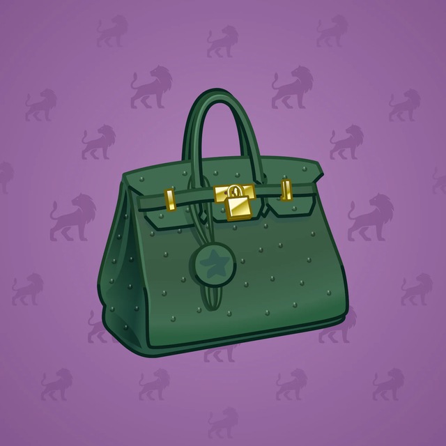 NFT-подарок Loot Bag Studded Green