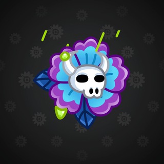 Skull Flower #15032