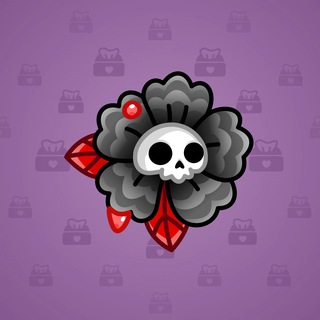 Skull Flower #17371