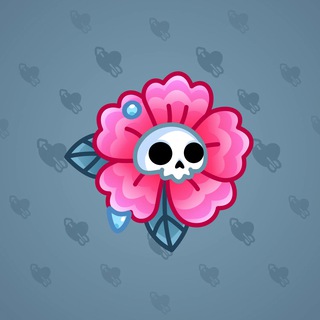 Skull Flower #11955