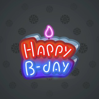 B-Day Candle #10134