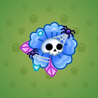 Skull Flower #6451