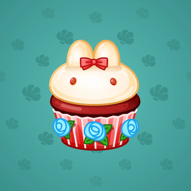 NFT-подарок Bunny Muffin Velvet Rose