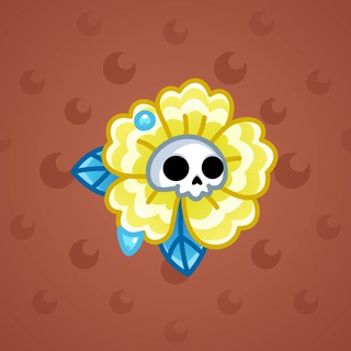 Skull Flower #6414