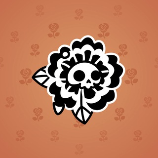 Skull Flower #10231