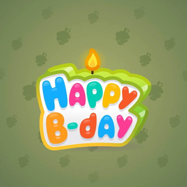 NFT-подарок B-Day Candle Spring Meadow