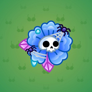 Skull Flower #1130