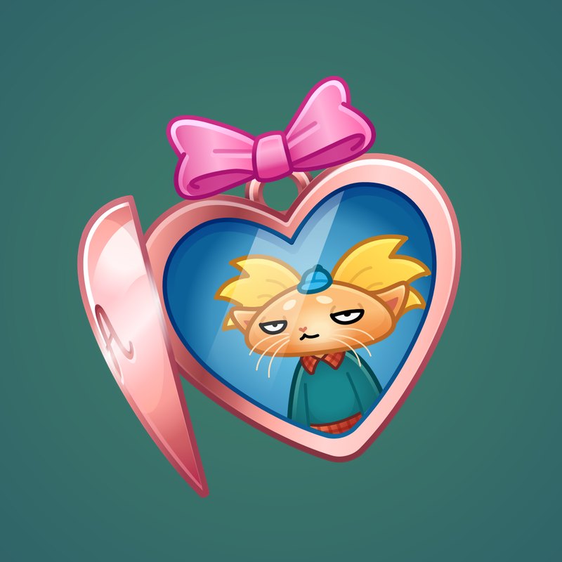 NFT-подарок Lucky Locket Hey Arnold