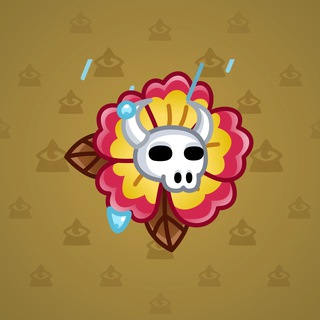 Skull Flower #6717