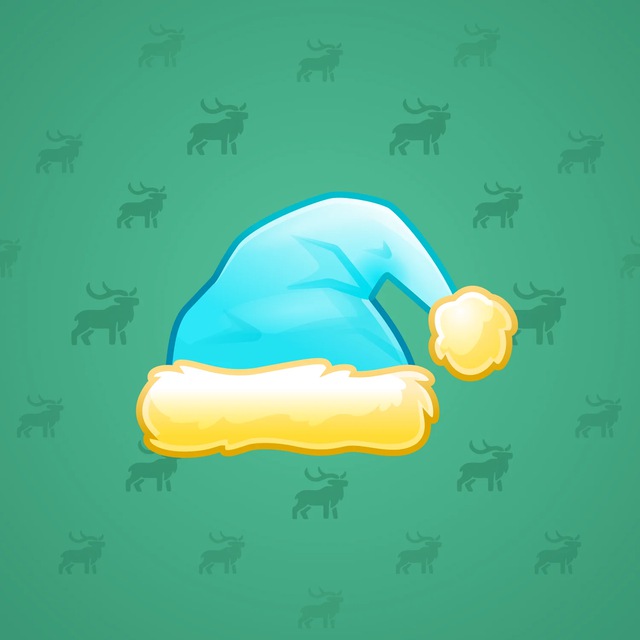 NFT-подарок Santa Hat Golden Tide