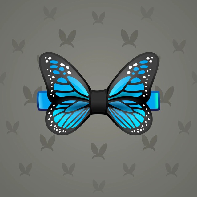 NFT-подарок Bow Tie Blue Morpho