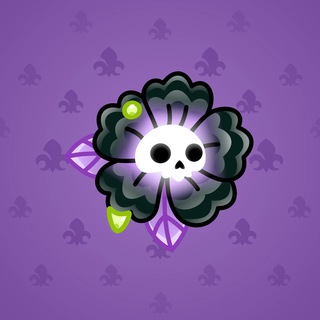 Skull Flower #9569
