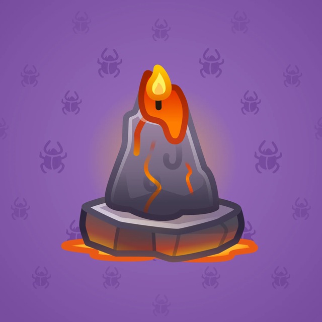 NFT-подарок Eternal Candle Krakatoa