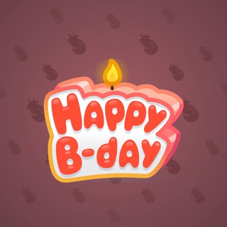 B-Day Candle #131914