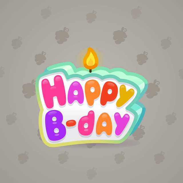 NFT-подарок B-Day Candle Be Awesome!