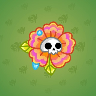 Skull Flower #13863