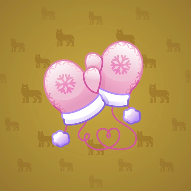 NFT-подарок Snow Mittens Carnation