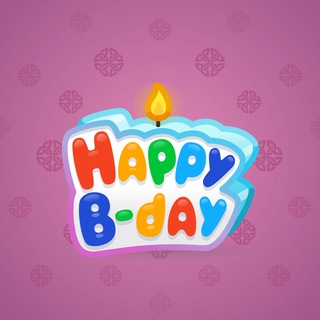 B-Day Candle #114554