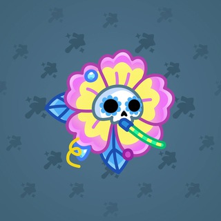 Skull Flower #6827
