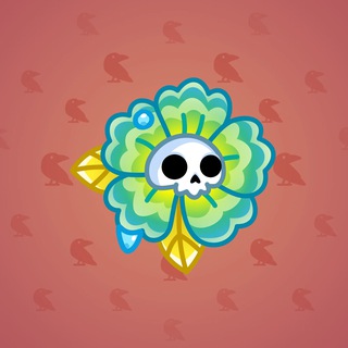 Skull Flower #3262