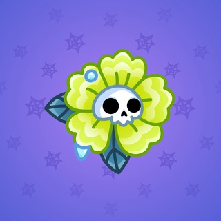 Skull Flower #12545